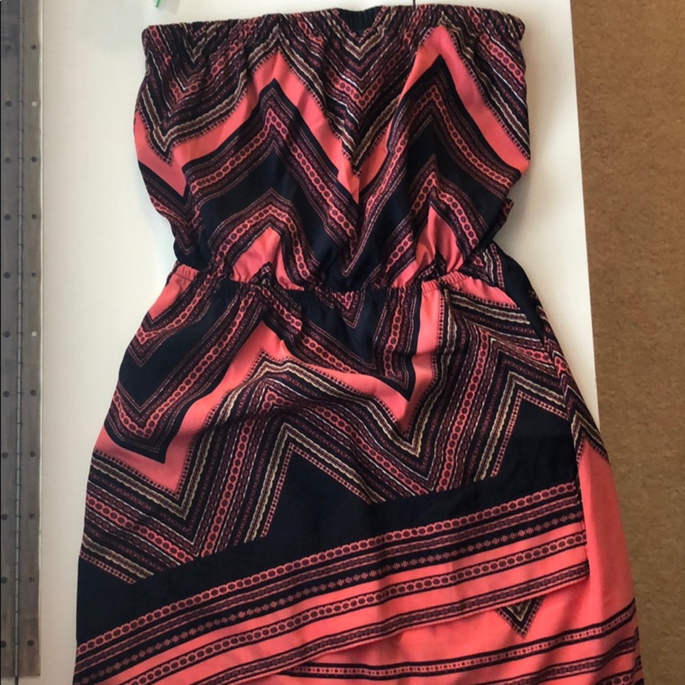 💙🧡 Strapless Dress 🧡💙